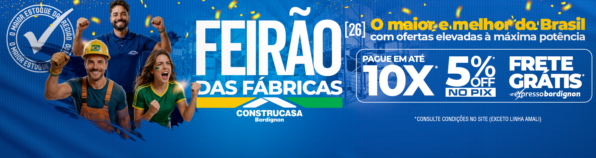 Feirão das fabricas